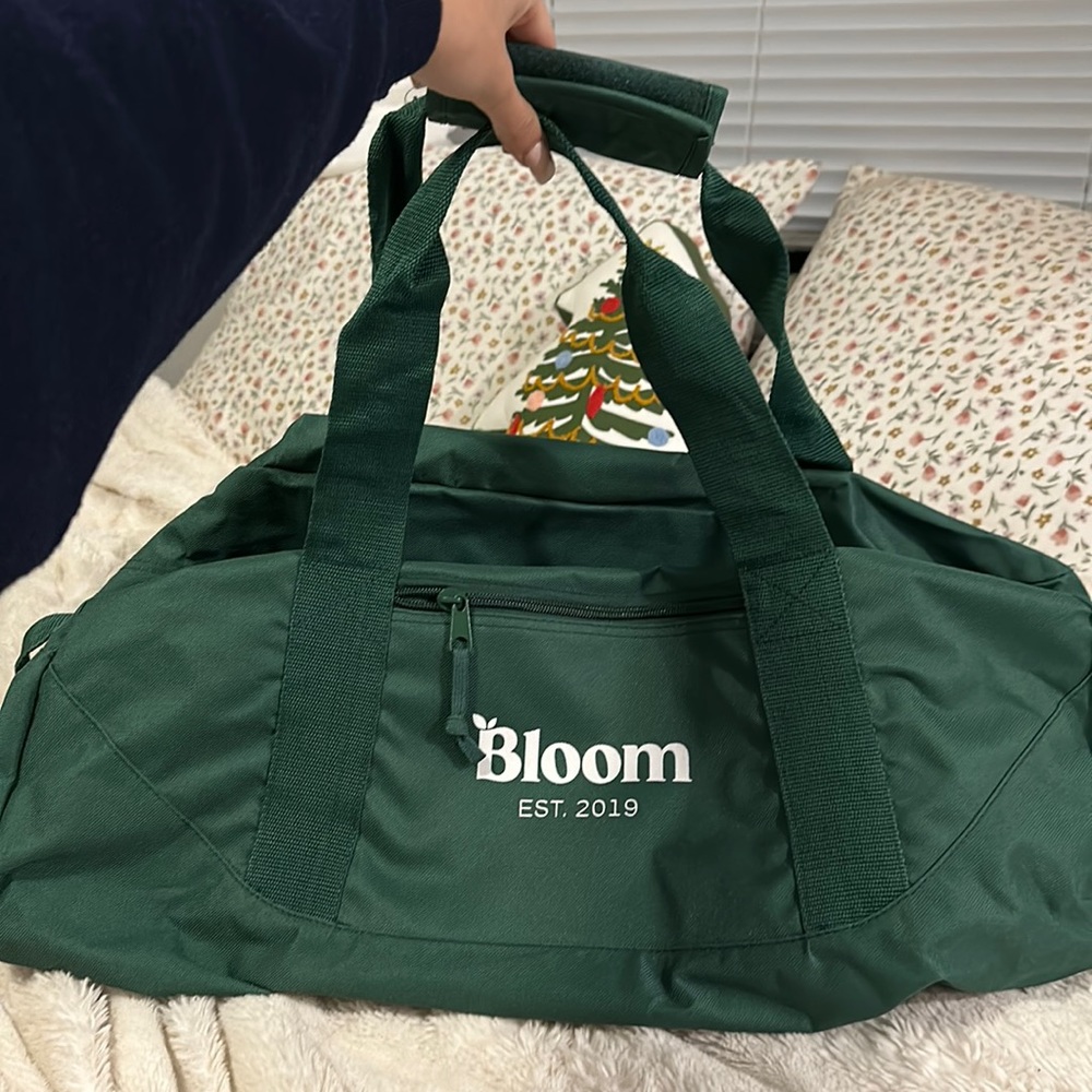 bloom gym bag